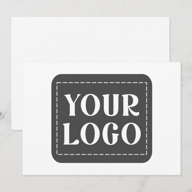 Modern, Sleek, Sophisticated & Customizable Holiday Card (Front/Back)