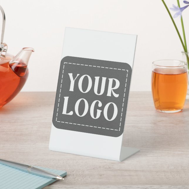 Modern, Sleek, Sophisticated & Customizable Pedestal Sign (In SItu)