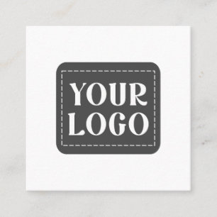 Modern, Sleek, Sophisticated & Customizable Square Business Card