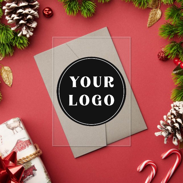 Modern, Sleek, stylish, & Customizable Acrylic Invitations (Insitu (Holiday))