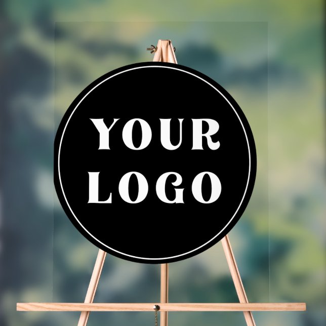 Modern, Sleek, stylish, & Customizable Acrylic Sign (Neutral)