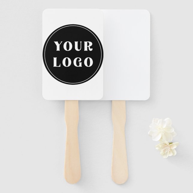 Modern, Sleek, stylish, & Customizable Hand Fan (Front and Back)