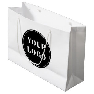 Modern, Sleek, stylish, & Customizable Large Gift Bag