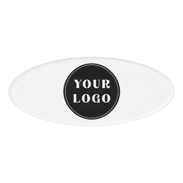 Modern, Sleek, stylish, & Customizable Name Tag (Front)