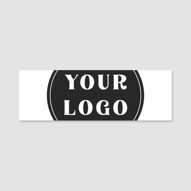 Modern, Sleek, stylish, & Customizable Name Tag (Front)