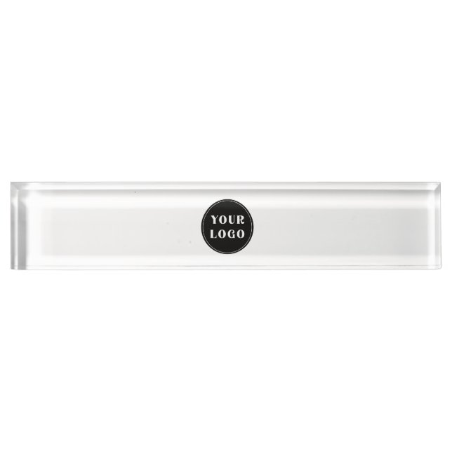 Modern, Sleek, stylish, & Customizable Nameplate (Front)