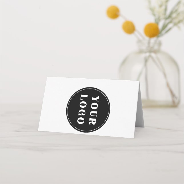 Modern, Sleek, stylish, & Customizable Place Card (Front)