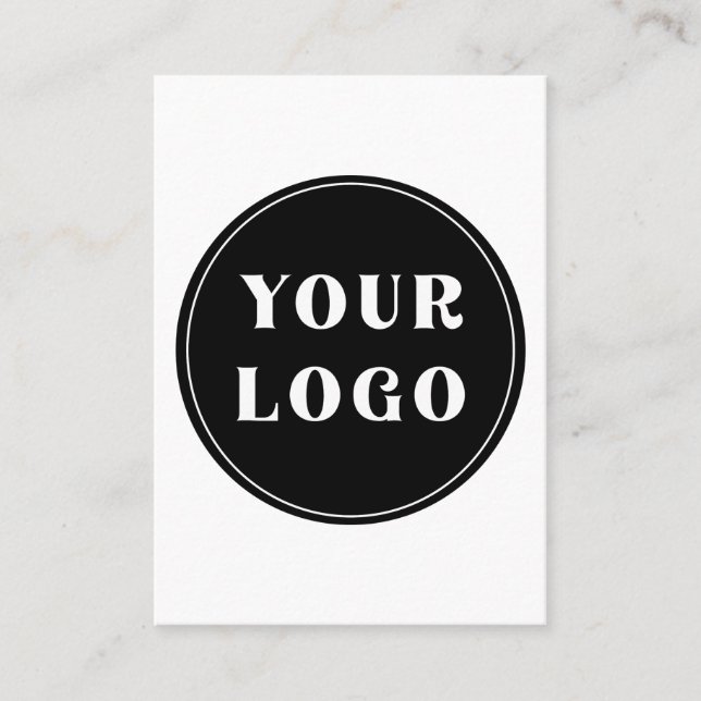 Modern, Sleek, stylish, & Customizable Place Card (Front)