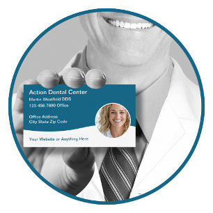 Modern Smile Dental Business Cards