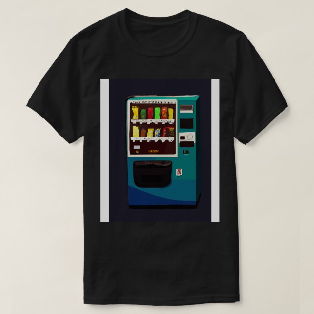 Modern Snack Machine T-Shirt (Design Front)