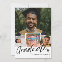 Modern Snapshot Collage Graduation