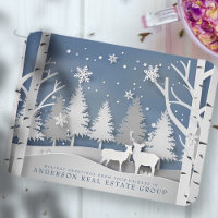 Modern Snowflakes | Holiday Greetings