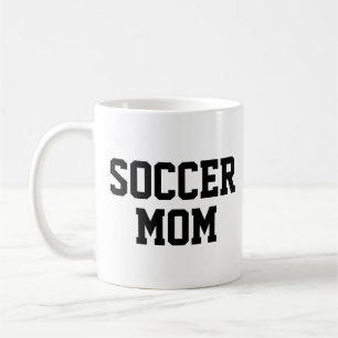 Modern Soccer mom Trendy Football Coach Mug