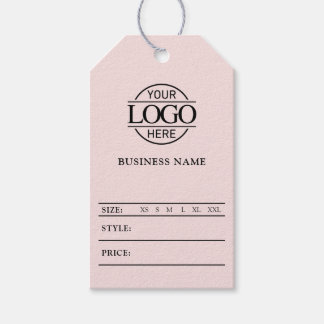 Modern Social Media Business Logo Price Hang Tag