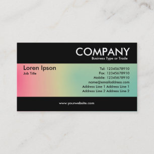 Modern - Soft Gradients Business Card