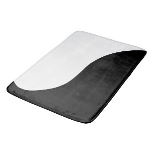 Modern Soft Wave Bath Mat