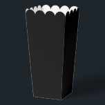 Modern Solid Black Simple Chic Elegant Favor Box<br><div class="desc">Modern Solid Black Simple Chic Elegant Popcorn Favour Boxes features a modern solid black. Perfect for Valentine's Day,  Women's Day,  Mother's Day,  birthday parties,  anniversary,  weddings,  baby showers and more. Created by Evco Studio www.zazzle.com/store/evcostudio</div>