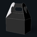 Modern Solid Black Simple Chic Elegant Favor Box<br><div class="desc">Modern Solid Black Simple Chic Elegant Favour Boxes features a modern solid black. Perfect for Valentine's Day,  Women's Day,  Mother's Day,  birthday parties,  anniversary,  weddings,  baby showers and more. Created by Evco Studio www.zazzle.com/store/evcostudio</div>
