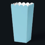 Modern Solid Blue Simple Chic Elegant Favor Box<br><div class="desc">Modern Solid Blue Simple Chic Elegant Popcorn Favour Boxes features a modern solid blue. Perfect for Valentine's Day,  Father's Day,  Women's Day,  Mother's Day,  birthday parties,  anniversary,  weddings,  baby showers and more. Created by Evco Studio www.zazzle.com/store/evcostudio</div>