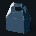 Modern Solid Dark Blue Simple Chic Elegant Favor Box<br><div class="desc">Modern Solid Dark Blue Simple Chic Elegant Favour Boxes features a modern solid dark blue. Perfect for Valentine's Day,  Women's Day,  Mother's Day,  birthday parties,  anniversary,  weddings,  baby showers and more. Created by Evco Studio www.zazzle.com/store/evcostudio</div>