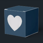 Modern Solid Dark Blue Simple Chic Elegant Favor Box<br><div class="desc">Modern Solid Dark Blue Simple Chic Elegant Favour Boxes features a modern solid dark blue. Perfect for Valentine's Day,  Women's Day,  Mother's Day,  birthday parties,  anniversary,  weddings,  baby showers and more. Created by Evco Studio www.zazzle.com/store/evcostudio</div>