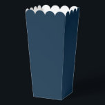 Modern Solid Dark Blue Simple Chic Elegant Favor Box<br><div class="desc">Modern Solid Dark Blue Simple Chic Elegant Popcorn Favour Boxes features a modern solid dark blue. Perfect for Valentine's Day,  Women's Day,  Mother's Day,  birthday parties,  anniversary,  weddings,  baby showers and more. Created by Evco Studio www.zazzle.com/store/evcostudio</div>