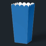 Modern Solid French Blue Simple Chic Elegant Favor Box<br><div class="desc">Modern Solid French Blue Simple Chic Elegant Popcorn Favour Boxes features a modern solid blue. Perfect for Valentine's Day,  Women's Day,  Mother's Day,  Father's Day,  birthday parties,  anniversary,  weddings,  baby showers and more. Created by Evco Studio www.zazzle.com/store/evcostudio</div>