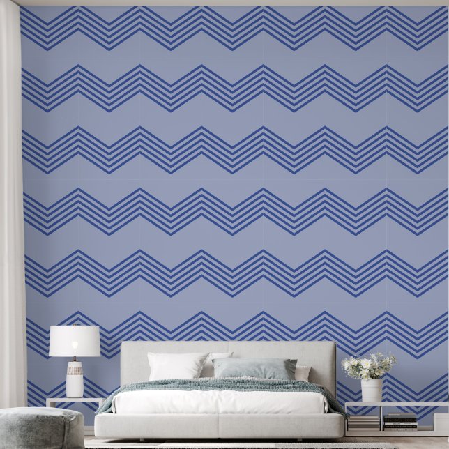Modern solid geometric shapes pattern 7 wallpaper (Bedroom)