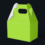 Modern Solid Lime Green Simple Chic Elegant Favor Box<br><div class="desc">Modern Solid Lime Green Simple Chic Elegant Favour Boxes features a modern solid black. Perfect for Valentine's Day,  Women's Day,  Mother's Day,  birthday parties,  anniversary,  weddings,  baby showers and more. Created by Evco Studio www.zazzle.com/store/evcostudio</div>