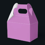 Modern Solid Orchid Purple Simple Chic Elegant Favor Box<br><div class="desc">Modern Solid Orchid Purple Simple Chic Elegant Favour Boxes features a modern solid orchid purple. Perfect for Valentine's Day,  Women's Day,  Mother's Day,  birthday parties,  anniversary,  weddings,  baby showers and more. Created by Evco Studio www.zazzle.com/store/evcostudio</div>