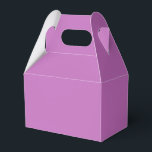 Modern Solid Orchid Purple Simple Chic Elegant Favor Box<br><div class="desc">Modern Solid Orchid Purple Simple Chic Elegant Favour Boxes features a modern solid orchid purple. Perfect for Valentine's Day,  Women's Day,  Mother's Day,  birthday parties,  anniversary,  weddings,  baby showers and more. Created by Evco Studio www.zazzle.com/store/evcostudio</div>