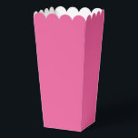 Modern Solid Pink Simple Chic Elegant Favor Box<br><div class="desc">Modern Solid Pink Simple Chic Elegant Popcorn Favour Boxes features a modern solid pink. Perfect for Valentine's Day,  Women's Day,  Mother's Day,  birthday parties,  anniversary,  weddings,  baby showers and more. Created by Evco Studio www.zazzle.com/store/evcostudio</div>
