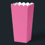Modern Solid Pink Simple Chic Elegant Favor Box<br><div class="desc">Modern Solid Pink Simple Chic Elegant Popcorn Favour Boxes features a modern solid pink. Perfect for Valentine's Day,  Women's Day,  Mother's Day,  birthday parties,  anniversary,  weddings,  baby showers and more. Created by Evco Studio www.zazzle.com/store/evcostudio</div>