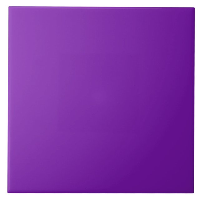 Modern Solid Purple Ceramic Tile (Front)