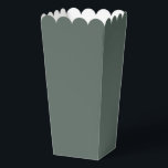 Modern Solid Sage Green Simple Chic Elegant Favor Box<br><div class="desc">Modern Solid Sage Green Simple Chic Elegant Popcorn Favour Boxes features a modern solid green. Perfect for Valentine's Day,  Women's Day,  Mother's Day,  Father's Day,  birthday parties,  anniversary,  weddings,  baby showers and more. Created by Evco Studio www.zazzle.com/store/evcostudio</div>