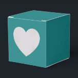 Modern Solid Teal Green Simple Chic Elegant Favor Box<br><div class="desc">Modern Solid Teal Green Simple Chic Elegant Favour Boxes features a modern solid teal green. Perfect for Valentine's Day,  Women's Day,  Mother's Day,  birthday parties,  anniversary,  weddings,  baby showers and more. Created by Evco Studio www.zazzle.com/store/evcostudio</div>