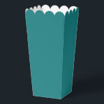 Modern Solid Teal Green Simple Chic Elegant Favor Box<br><div class="desc">Modern Solid Teal Green Simple Chic Elegant Popcorn Favour Boxes features a modern solid teal green. Perfect for Valentine's Day,  Women's Day,  Mother's Day,  birthday parties,  anniversary,  weddings,  baby showers and more. Created by Evco Studio www.zazzle.com/store/evcostudio</div>