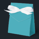 Modern Solid Teal Simple Chic Elegant Favor Box<br><div class="desc">Modern Solid Teal Simple Chic Elegant Favour Boxes features a modern solid teal. Perfect for Valentine's Day,  Women's Day,  Mother's Day,  birthday parties,  anniversary,  weddings,  baby showers and more. Created by Evco Studio www.zazzle.com/store/evcostudio</div>