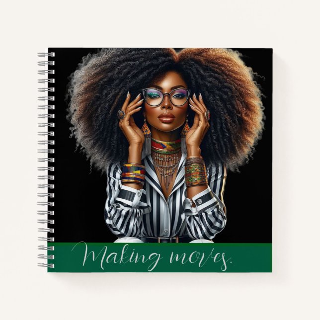 Modern, sophisticated and elegant notebook (Front)