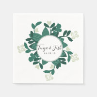 Modern Sophisticated Rose Bush Greenery