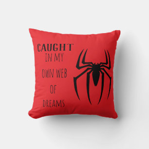 Modern Spider Art Decorative Pillow