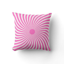Modern Spiral Throw Pillow: A Touch of Elegance