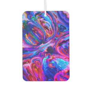 Modern Splash of Purple Hue Paints Air Freshener
