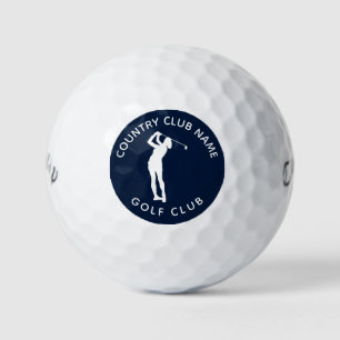 Modern Sport Country Club Team Players Swag Golf Balls