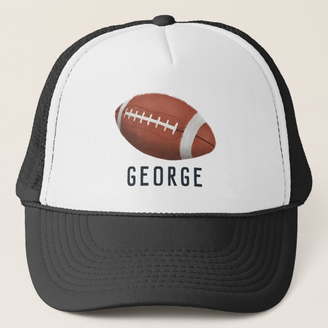 Modern Sports Football Coach Trucker Hat (Front)