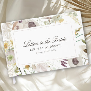 Modern Spring Bridal Shower Guest Book