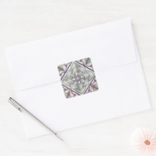 Modern Square Sticker