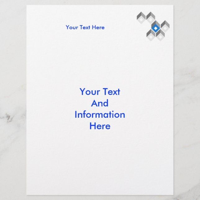 Modern Squares Flyer (Front)