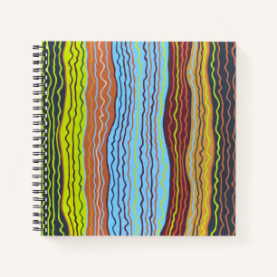 Modern Squiggles 4 Notebook