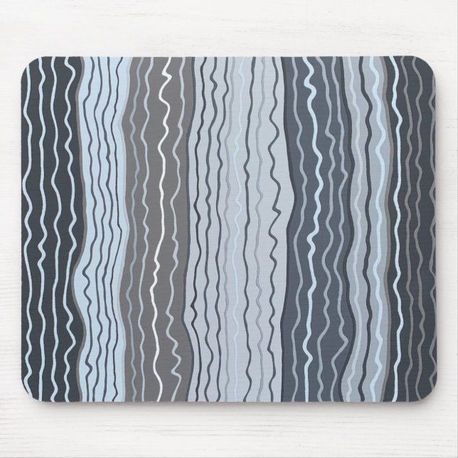 Modern Squiggles 5 Mousepad (Front)